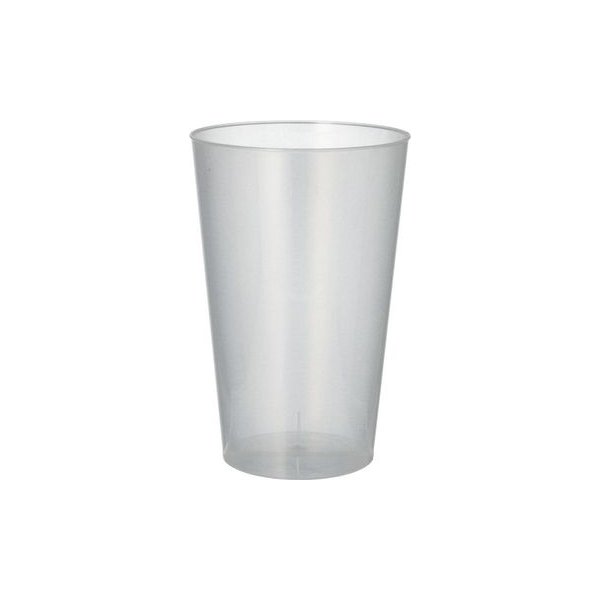 Plastglas återanvändbara 40cl 50/fp