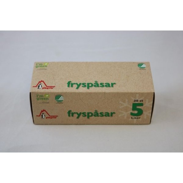 Fryspåse PINGVIN ECO LDPE 5L 22my 30/fp