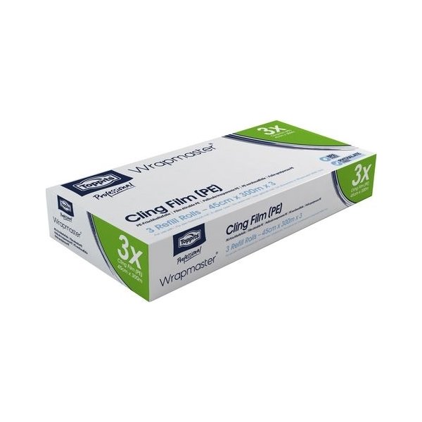 Plastfolie TOPPITS PE 45cmx300m 3/fp