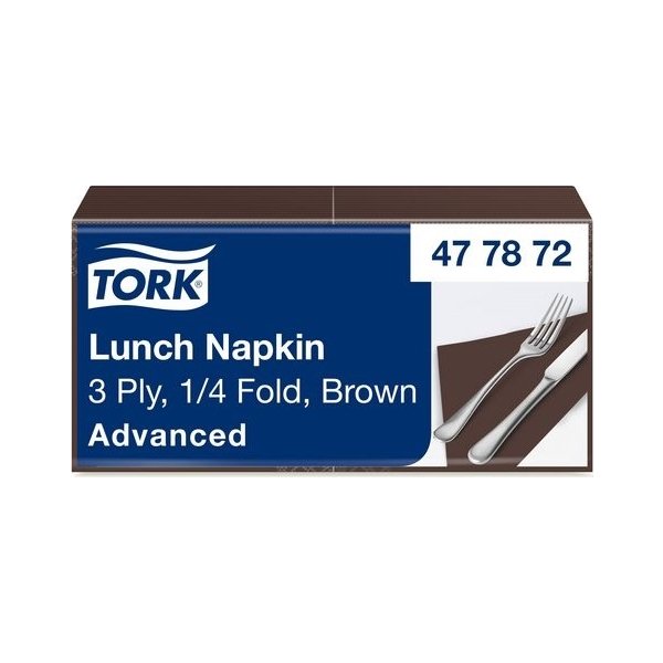 Servett TORK Lunch 3-lags brun 150/fp
