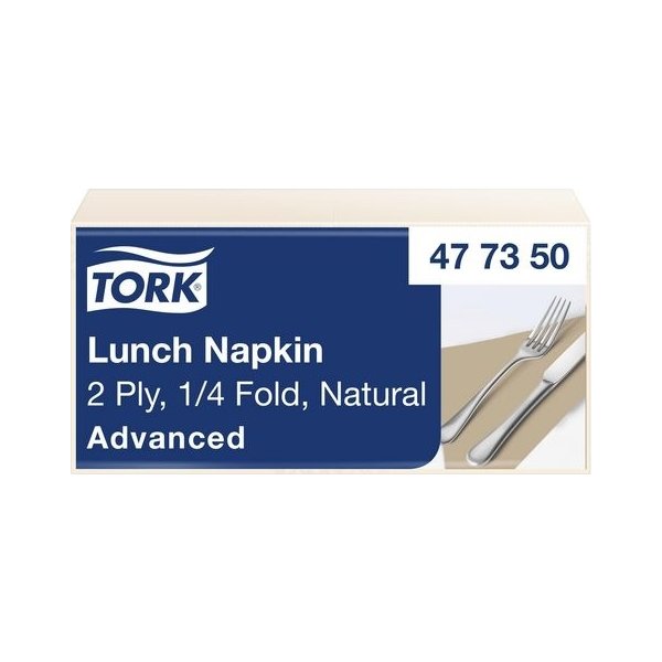 Servett TORK Adv 2-lags 33x32,5cm 200/fp