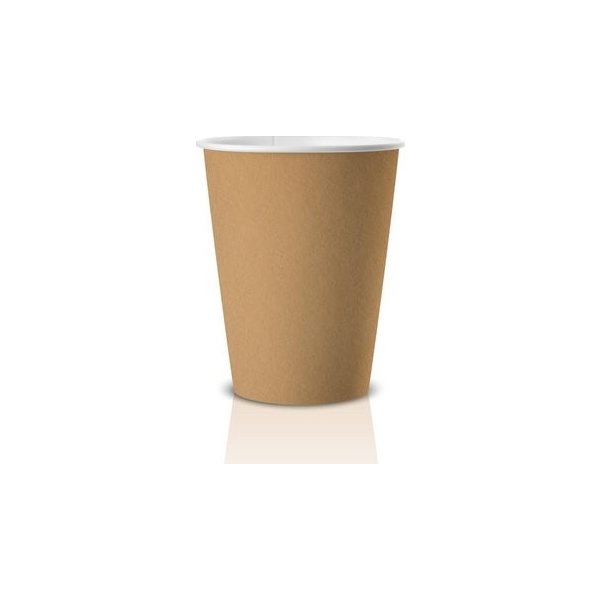 Pappersbägare 18cl brun 50/fp