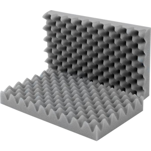 Blått skuminlägg till postpaket 320x230x25/40 mm