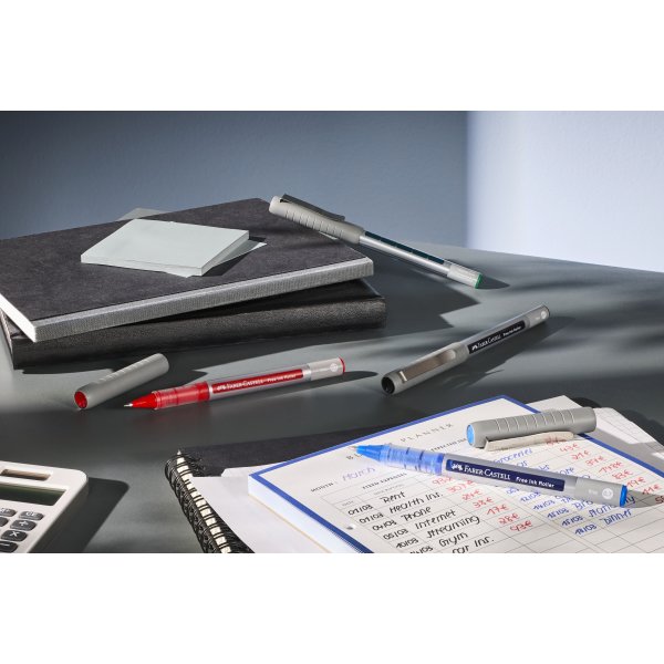 Faber-Castell Free Ink Rollerballpenna, EF, Svart