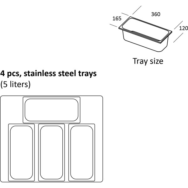 Scancool Isfrysdisk - SIC4WB