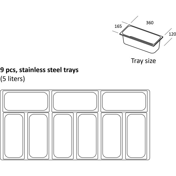 Scancool Isfrysdisk - SIC9WB