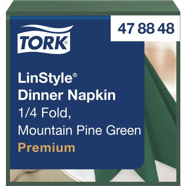 Servett TORK LinStyle grön 39x39 50/fp
