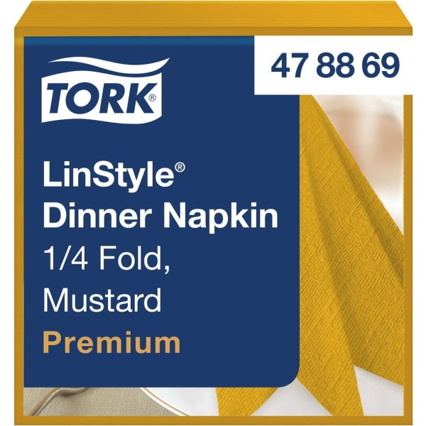 Servett TORK LinStyle gul 39x39cm 50/fp