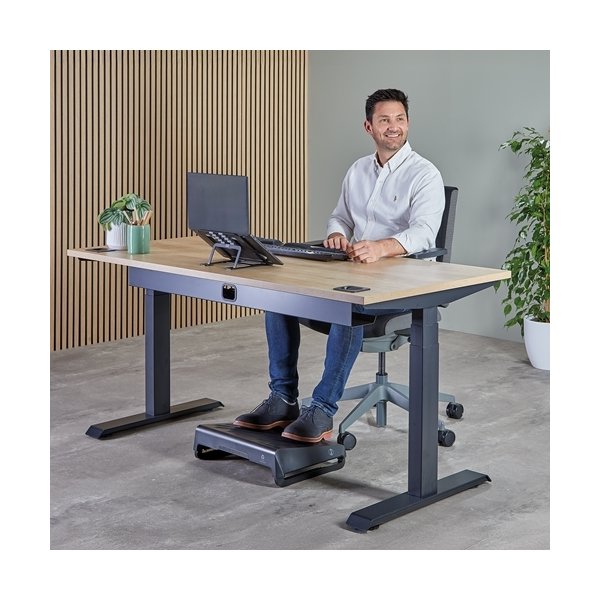 Fellowes Alumia Laptopstativ portabel, svart