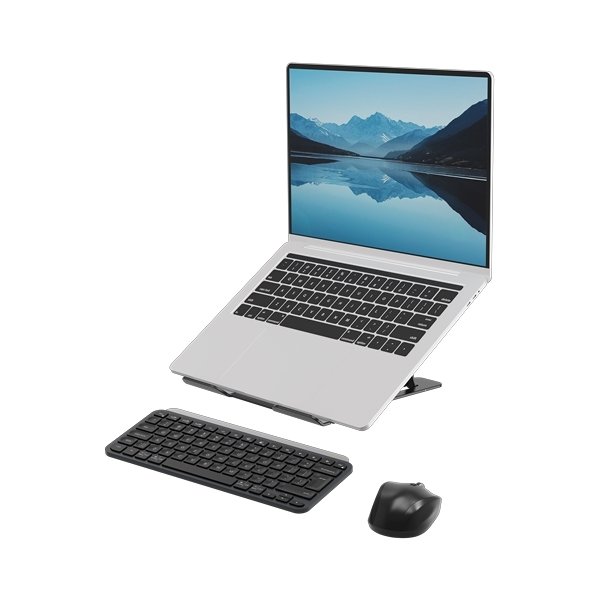 Fellowes Alumia Laptopstativ portabel, svart