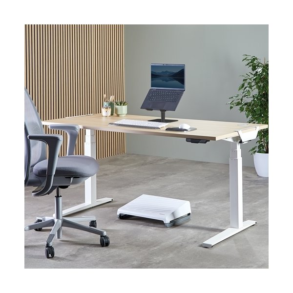 Fellowes Alumia Laptopställ för skrivbord, svart