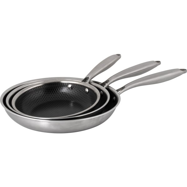 by Gaard Hexa Stekpanneset, Ø20 & Ø24 & Ø28cm