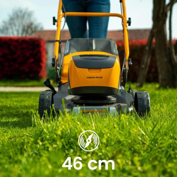 STIGA Gräsklippare, Collector 48 S AE, 48V, m/batt