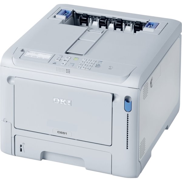 OKI Laserskrivare - C651dn, Färg, SFP