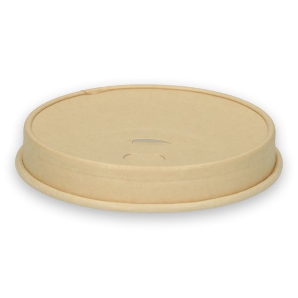 Lock t. pappersmugg, papper, plastfri, Ø9 cm, 50st