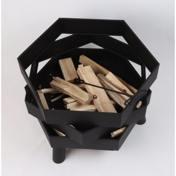 by Gaard Hexa Eldstad 46 x 46 x 35,5 cm