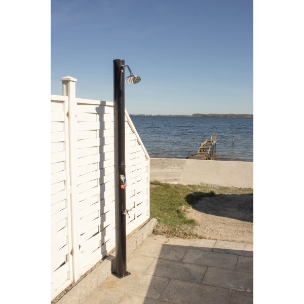 CapableX Soluppvärmd utomhusdusch