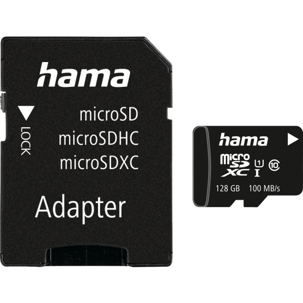 HAMA Minneskort - Micro SDHC 128GB Class 10