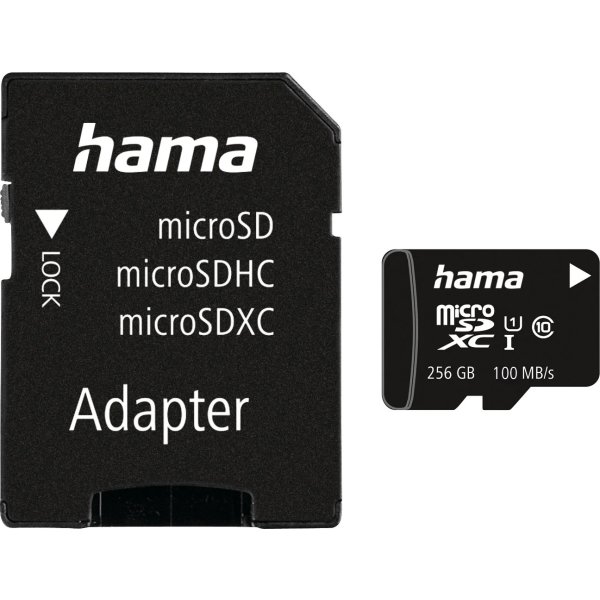 HAMA Minneskort - Micro SDHC 256GB Class 10