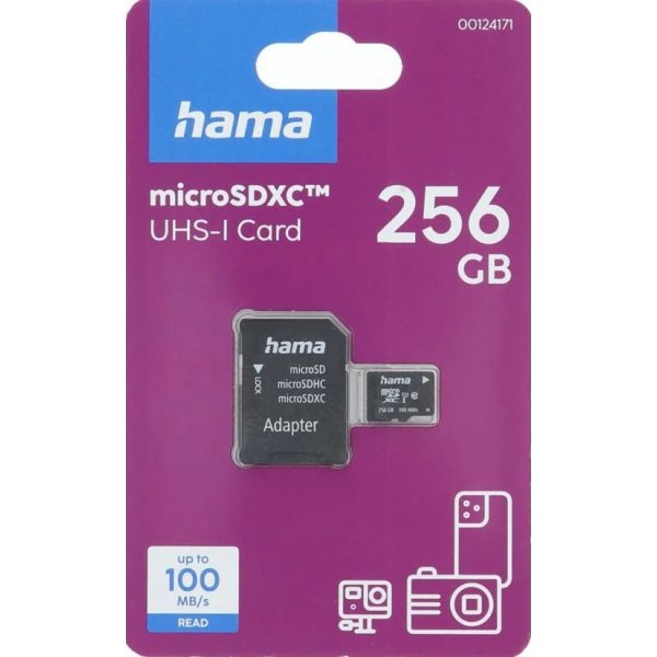 HAMA Minneskort - Micro SDHC 256GB Class 10