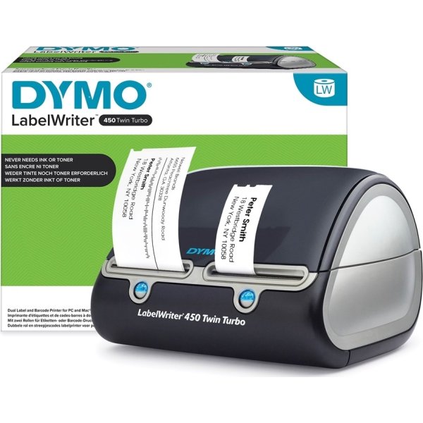 Etikettskrivare Dymo 450 Twin Turbo Etikettmaskin