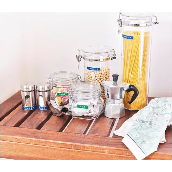 Dymo 3D präglingstape, 9 mm x 3 m i svart/röd/blå