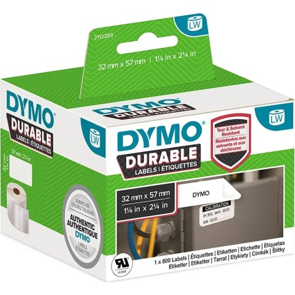 Dymo LabelWriter Durable etikett 32x57 mm