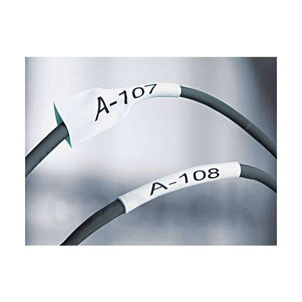 Dymo RhinoPro, 19 mm, krympslangstape, vit