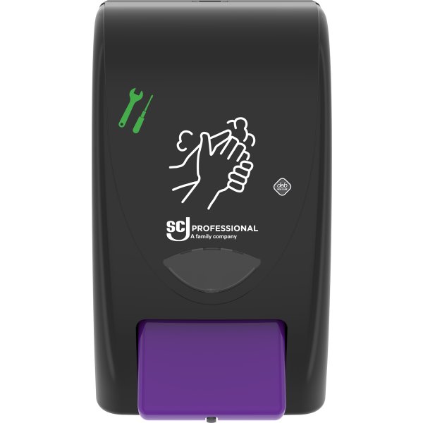 Deb Dispenser för handrengöring, manuell, lila, 2 