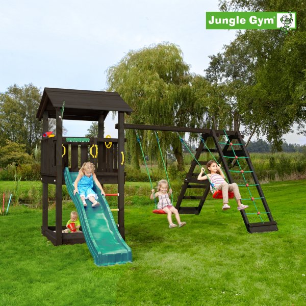 Jungle Gym Casa 2.1 lektorn m/climb och rutschkana