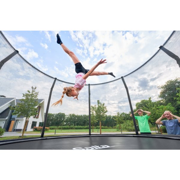 Salta Trampolin Premium Pro Ø380 cm, Svart