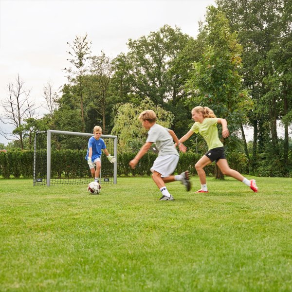 Salta Champion Fotbollsmål 180x120x60 cm, Grå