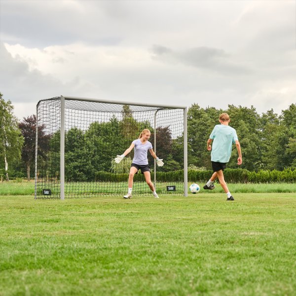 Salta Champion Fotbollsmål 300x200x100 cm, Grå