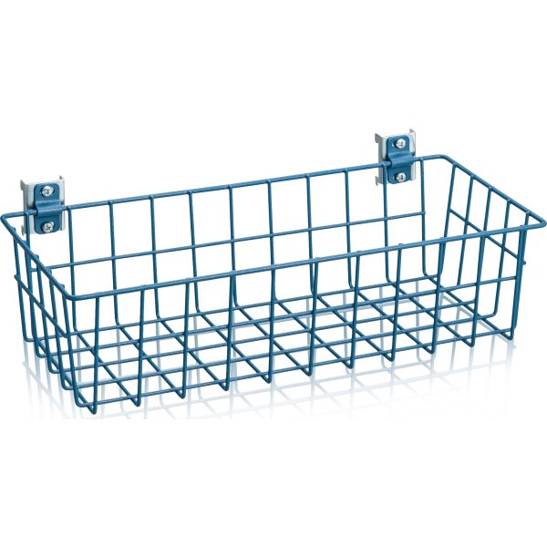 Trådback för verktygstavla, 38,5x18x10 cm, blå