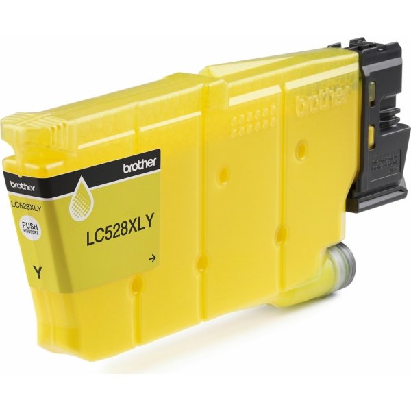 Brother LC528XLY bläckpatron, gul, 10.000 sidor