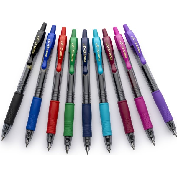 Pilot G-2+ gelpenna, 0,7 mm, grön