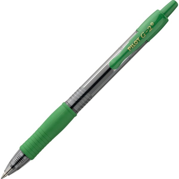 Pilot G-2+ Rollerballpenna | M | Grön