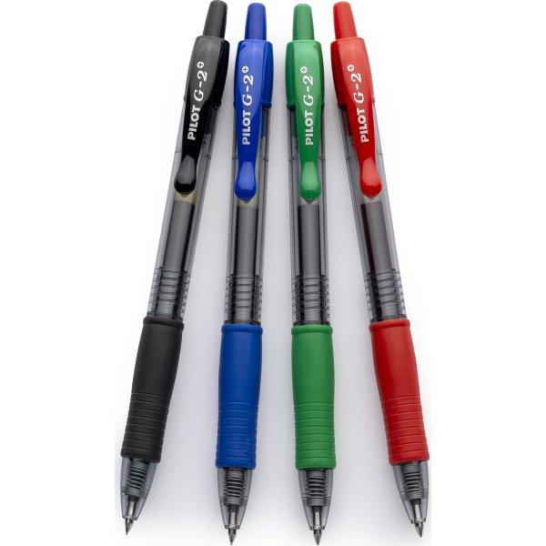 Pilot G-2+ gelpenna, 0,5 mm, svart