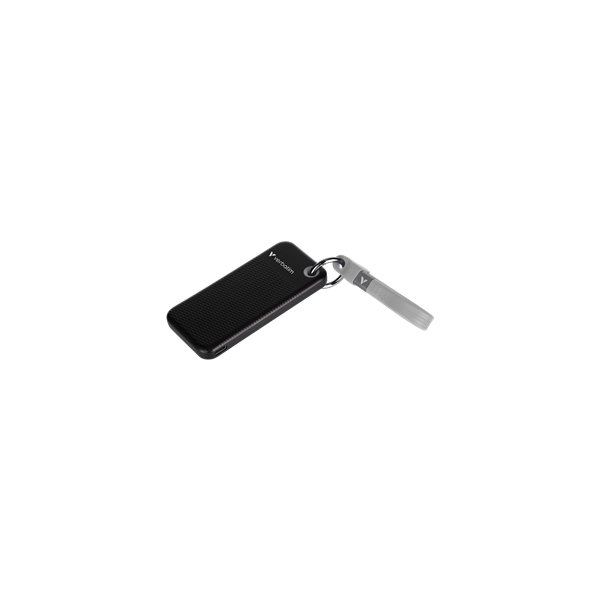 Verbatim USB-nyckelring gen 2, 256GB, svart/grå