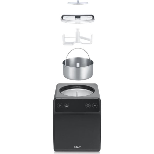 Graef Ismaskin, kompressor 2L, Iron Mica