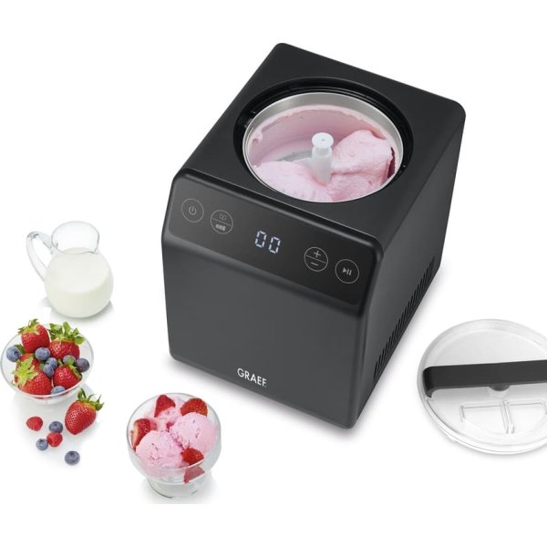 Graef Ismaskin, kompressor 2L, Iron Mica