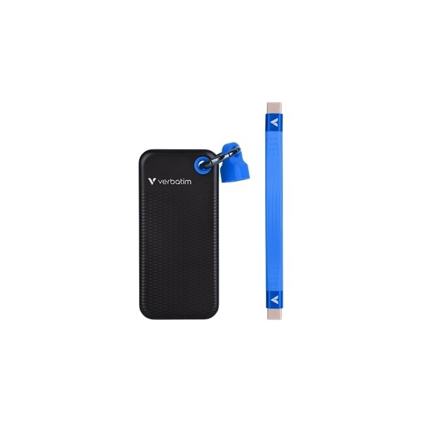 Verbatim USB 256 GB – USB 3.2 Gen 2, svart/blå