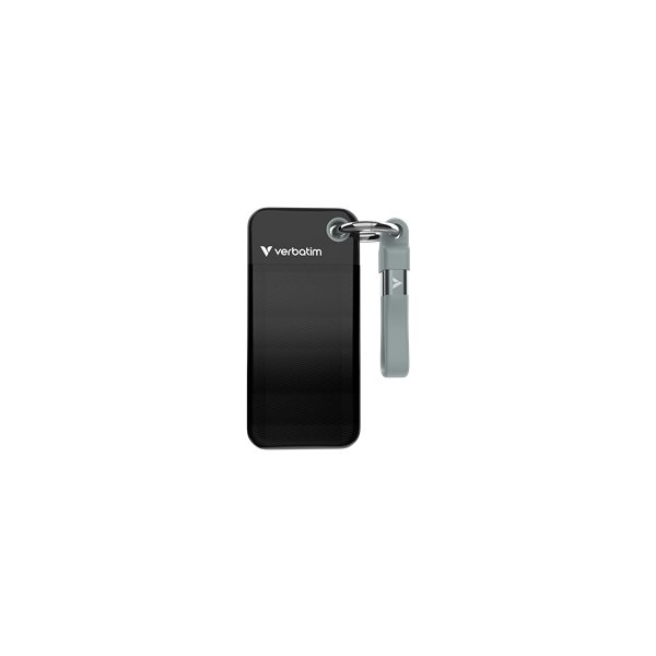 Verbatim USB nyckelring 3.2 Gen 2 512GB, Svart