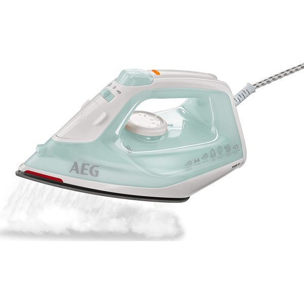 AEG Ångstrykjärn - 2400 W, grön/vit