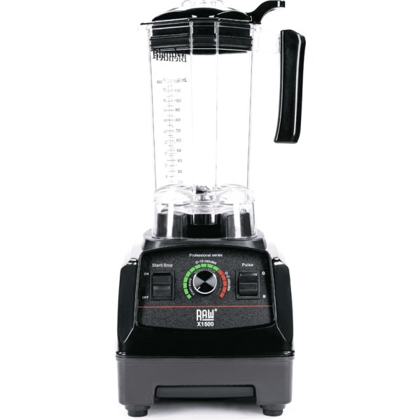 RAW X 1500 Blender - Svart 2.0 HP 1.2L 1500W