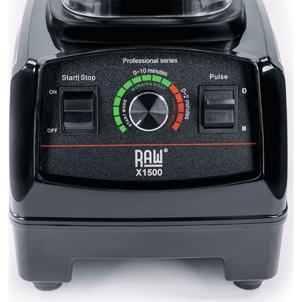 RAW X 1500 Blender - Svart 2.0 HP 1.2L 1500W
