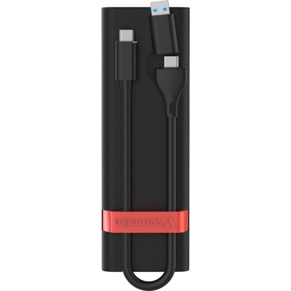 Verbatim Pocket kabinet kit – USB 3.2 Gen 2, svart