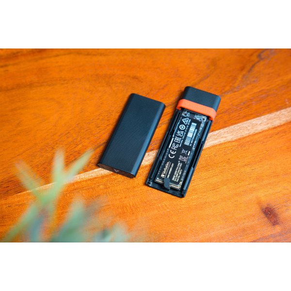 Verbatim Pocket kabinet kit – USB 3.2 Gen 2, svart