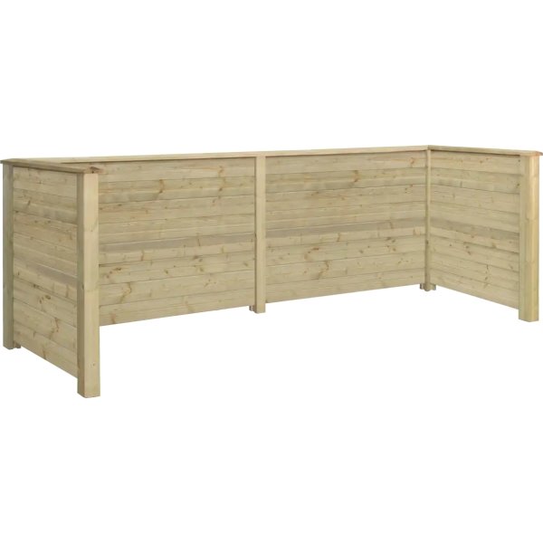 Plus Plank Renoveringsgömma, 4 spann, natur