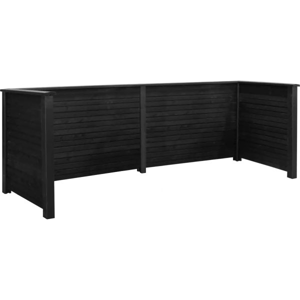 Plus Plank Renoveringsskydd, 4 hinkar, svart